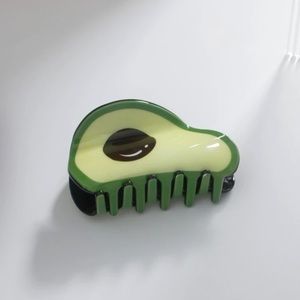 Avocado hair claw